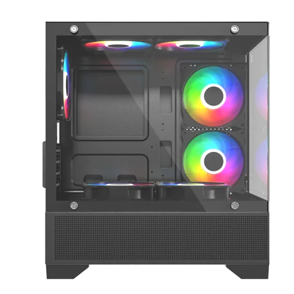 Pro PC Case GlassLiquid Cooling Support: 240MM on Top Panel