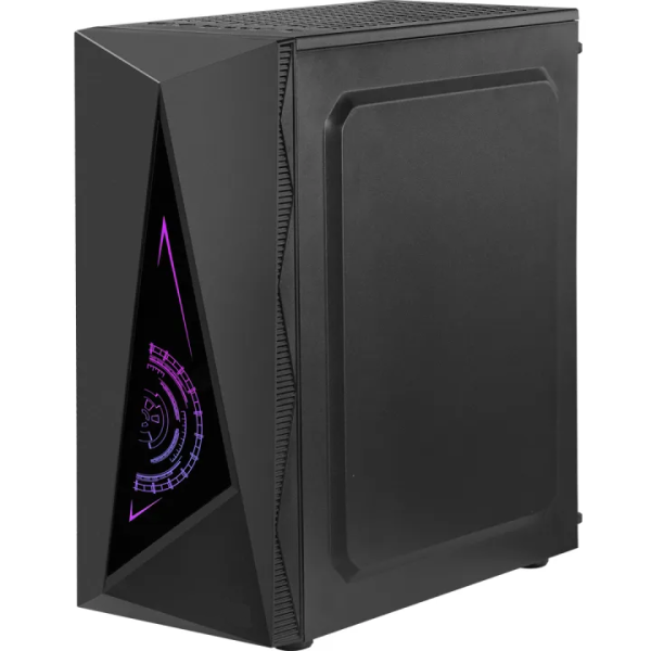 PC Case With 3 RGB Fans ATX and M-ATX support