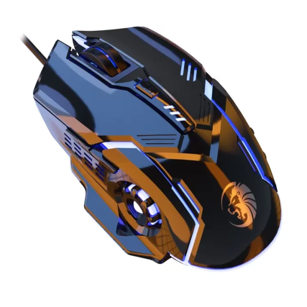 Wired 6 Keys Mouse Colorful Lighting Gaming